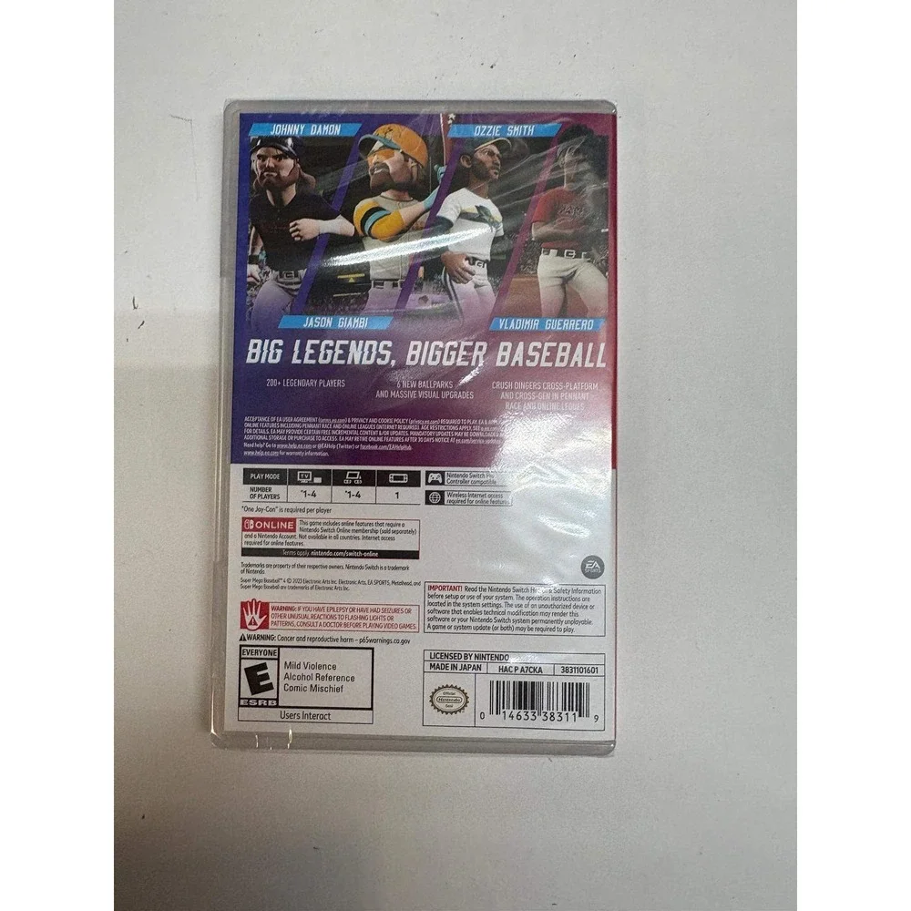 Super Mega Baseball 4 Nintendo Switch EA‎ Sports Video Game NEW